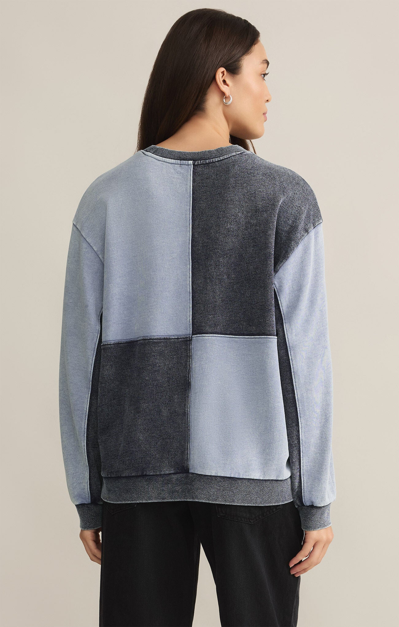 Fair & Square Denim Sweatshirt