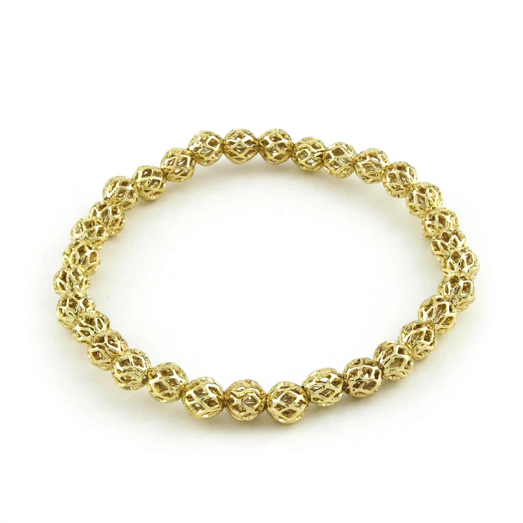 14K Gold Filled Airy Bracelet 6mm