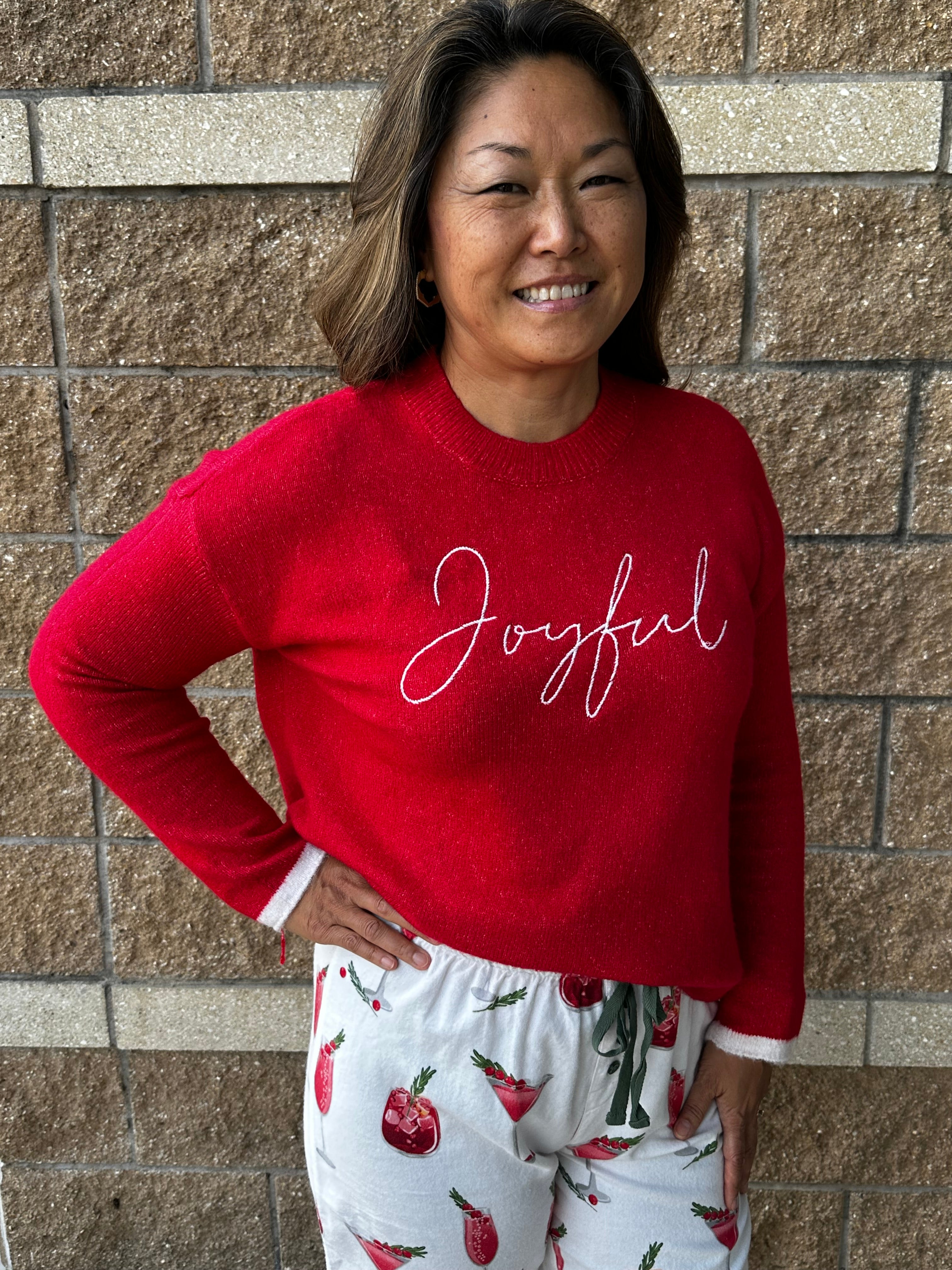 Joyful Snuggle Sweater