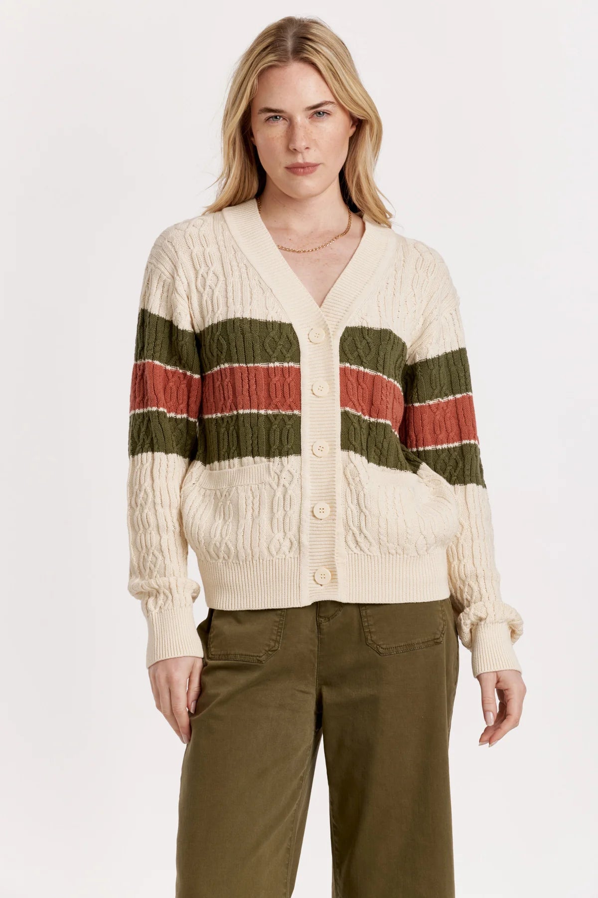 Lulu Button-Up Cardigan Sweater