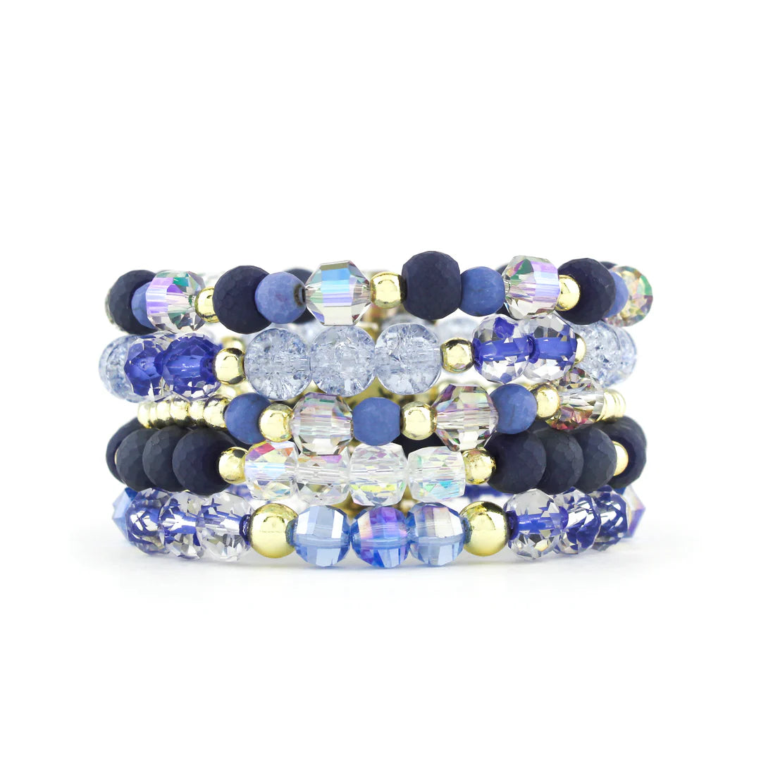 Blueberry Set of 5 Bracelets