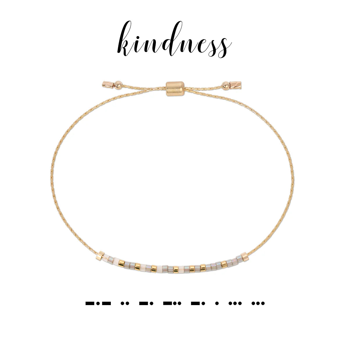 Kindness Dot & Dash Bracelet