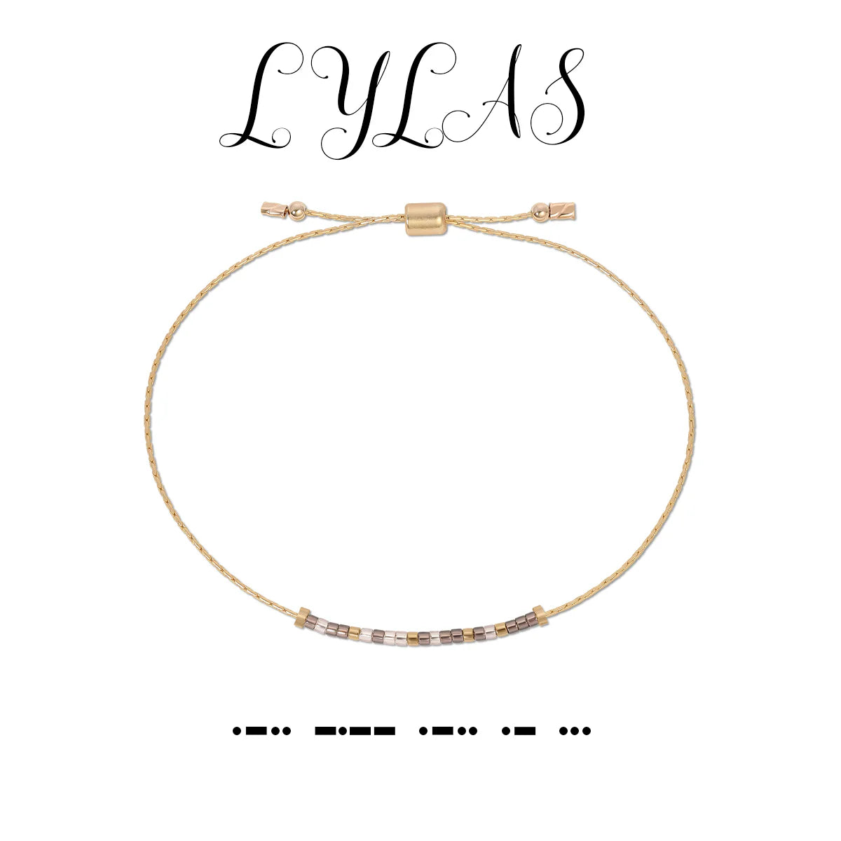 LYLAS Dot & Dash Bracelet