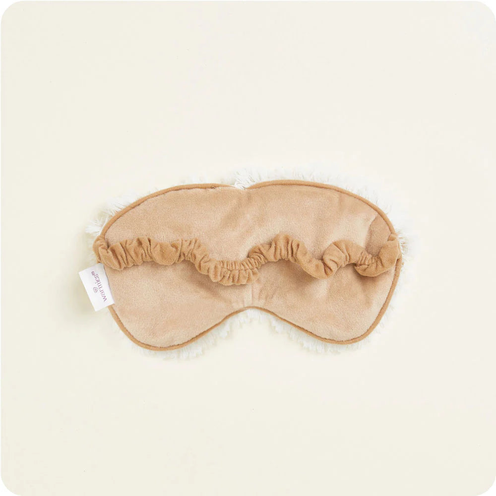 Warmies Eye Mask Marshmallow Brown