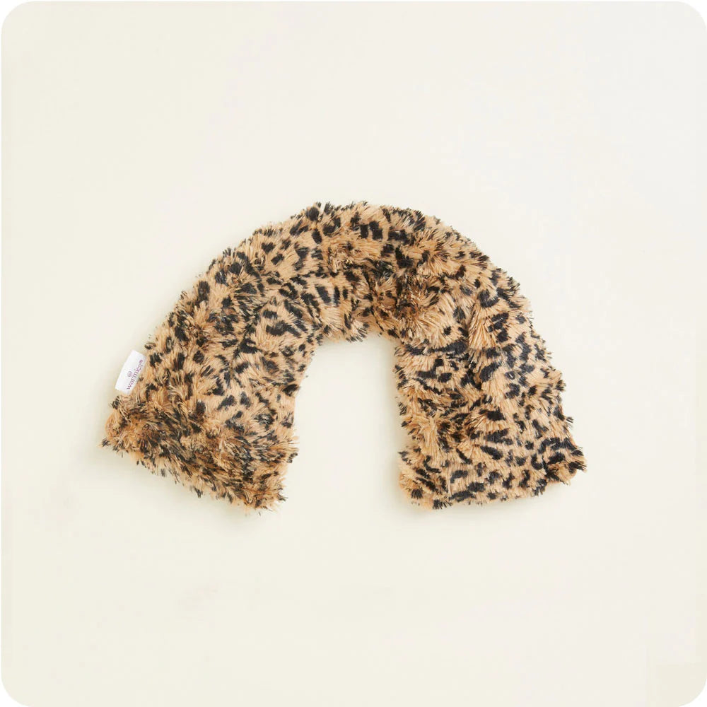 Warmies Neck Wrap Tawny Leopard