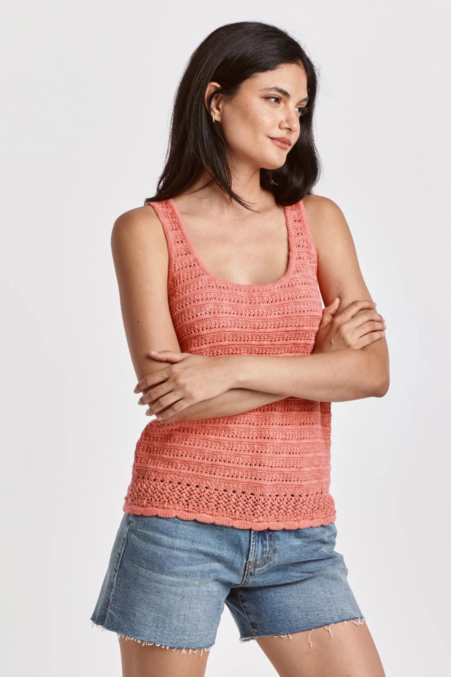 Sale Yalinda Scoop Neck Tank Positano