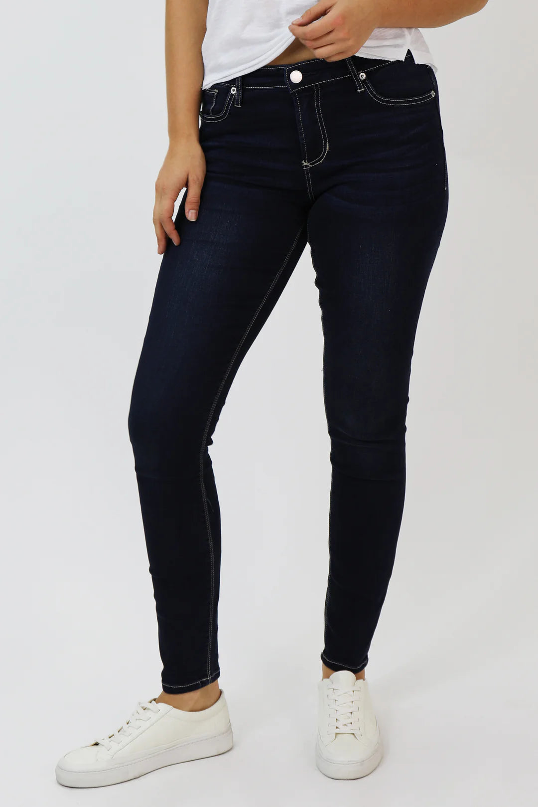 Gisele High Rise Skinny Jeans Cameron