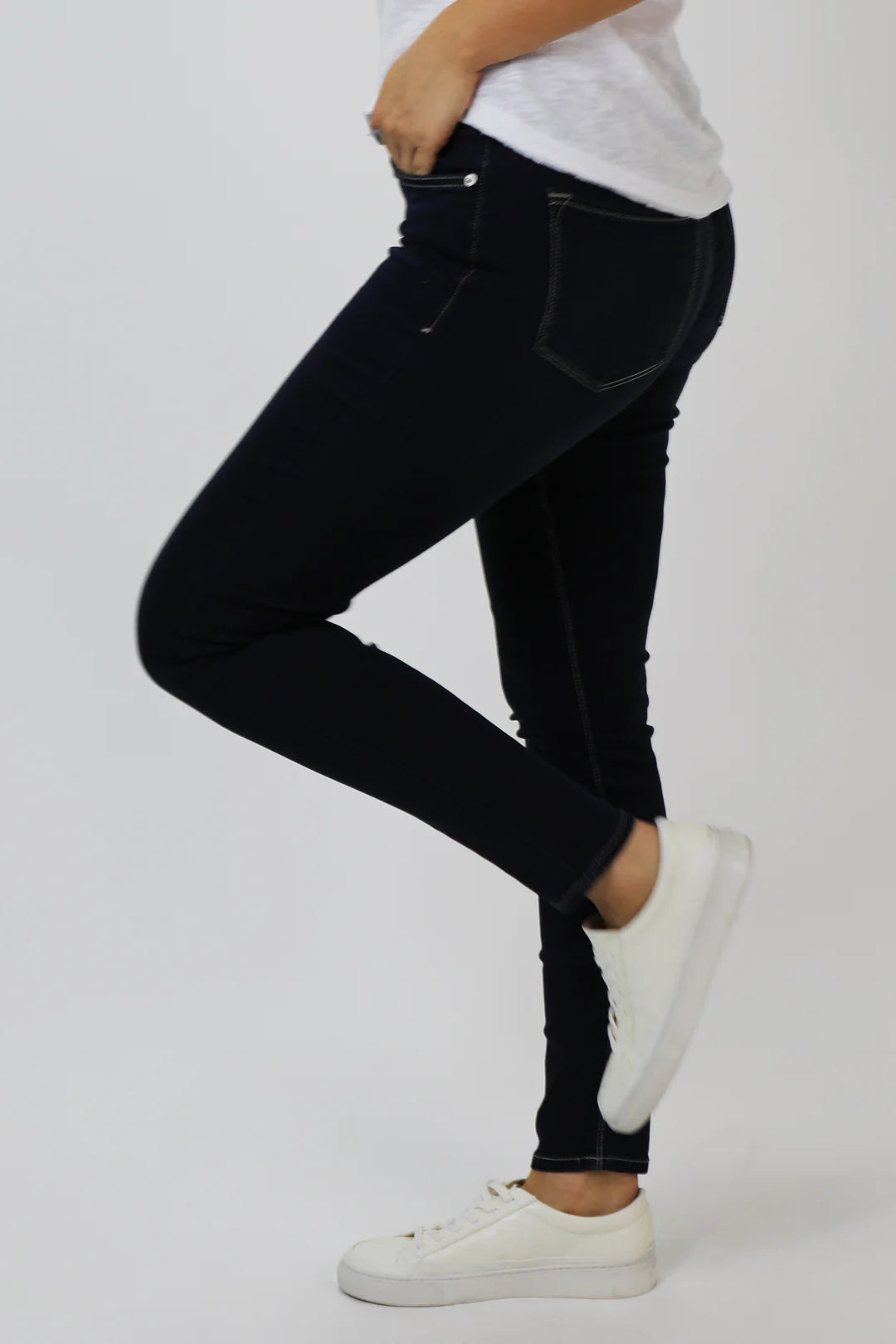 Gisele High Rise Skinny Jeans Cameron