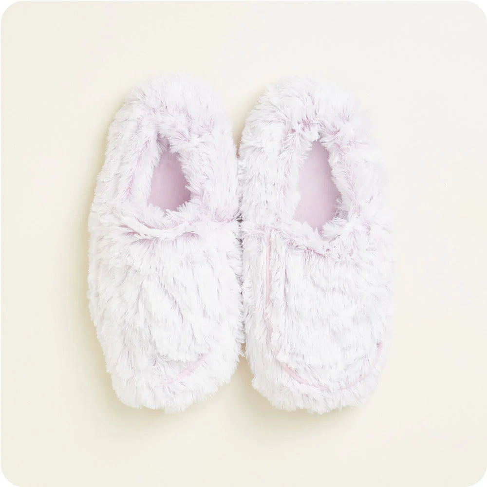 Warmies Slippers Marshmallow Lavender