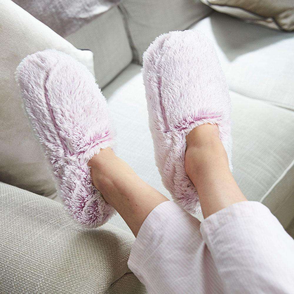 Warmies Slippers Marshmallow Lavender