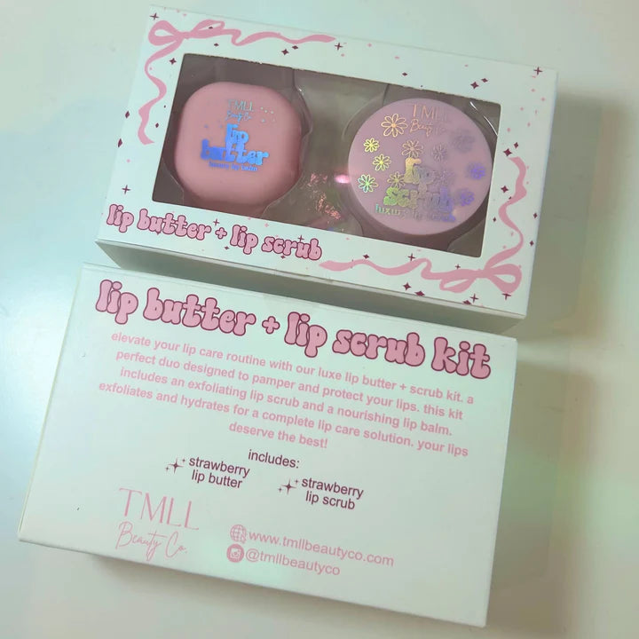 TMLL Strawberry Lip Butter & Scrub Kit