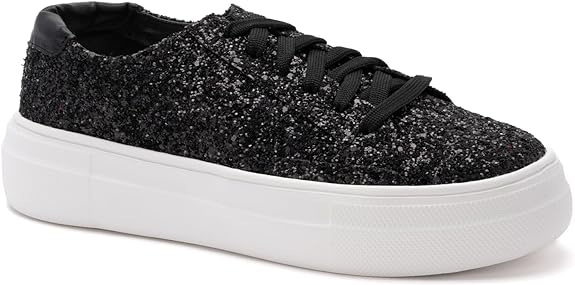 Chunky hot sale glitter sneakers