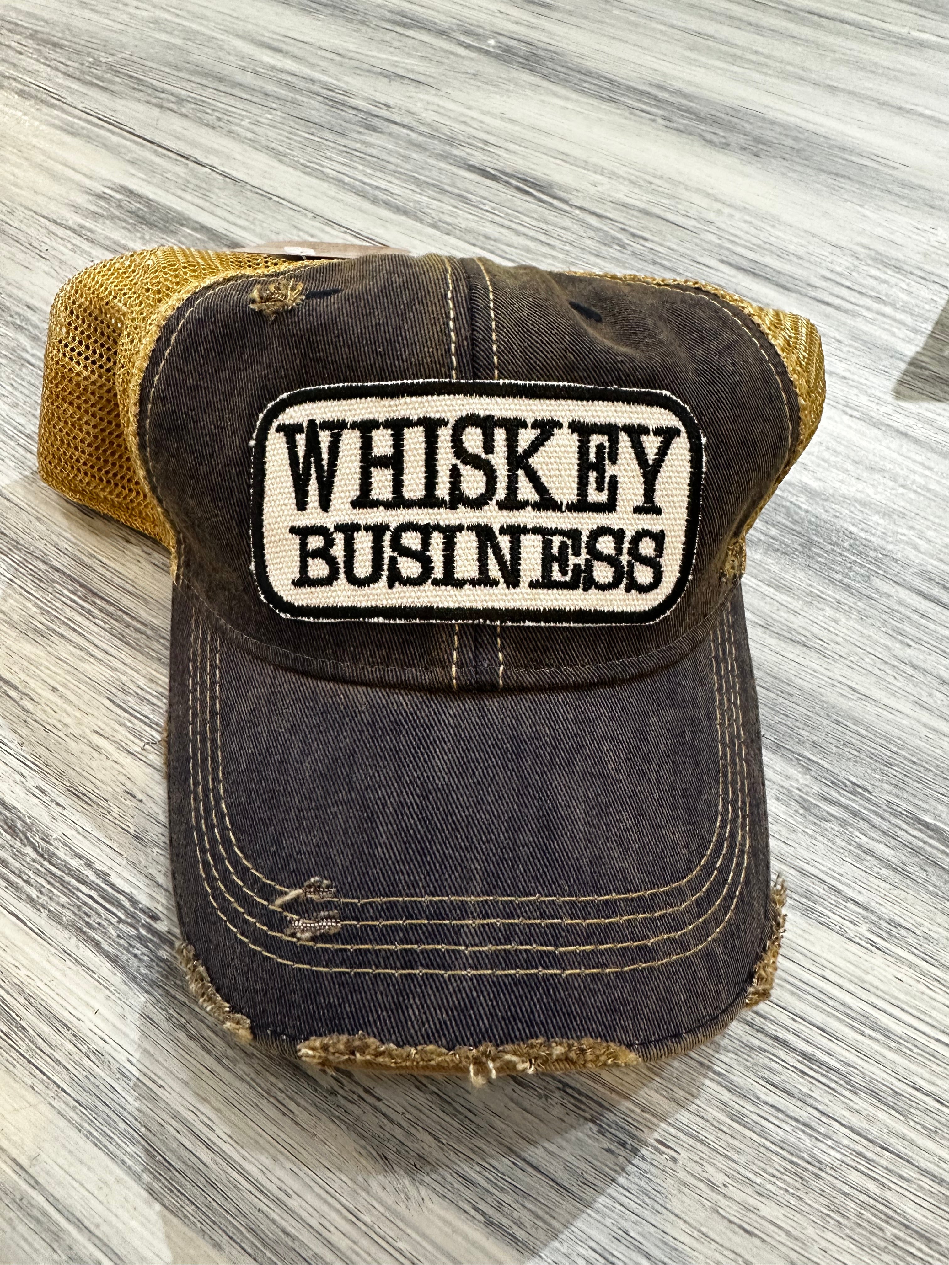 Whiskey Business Baseball Hat