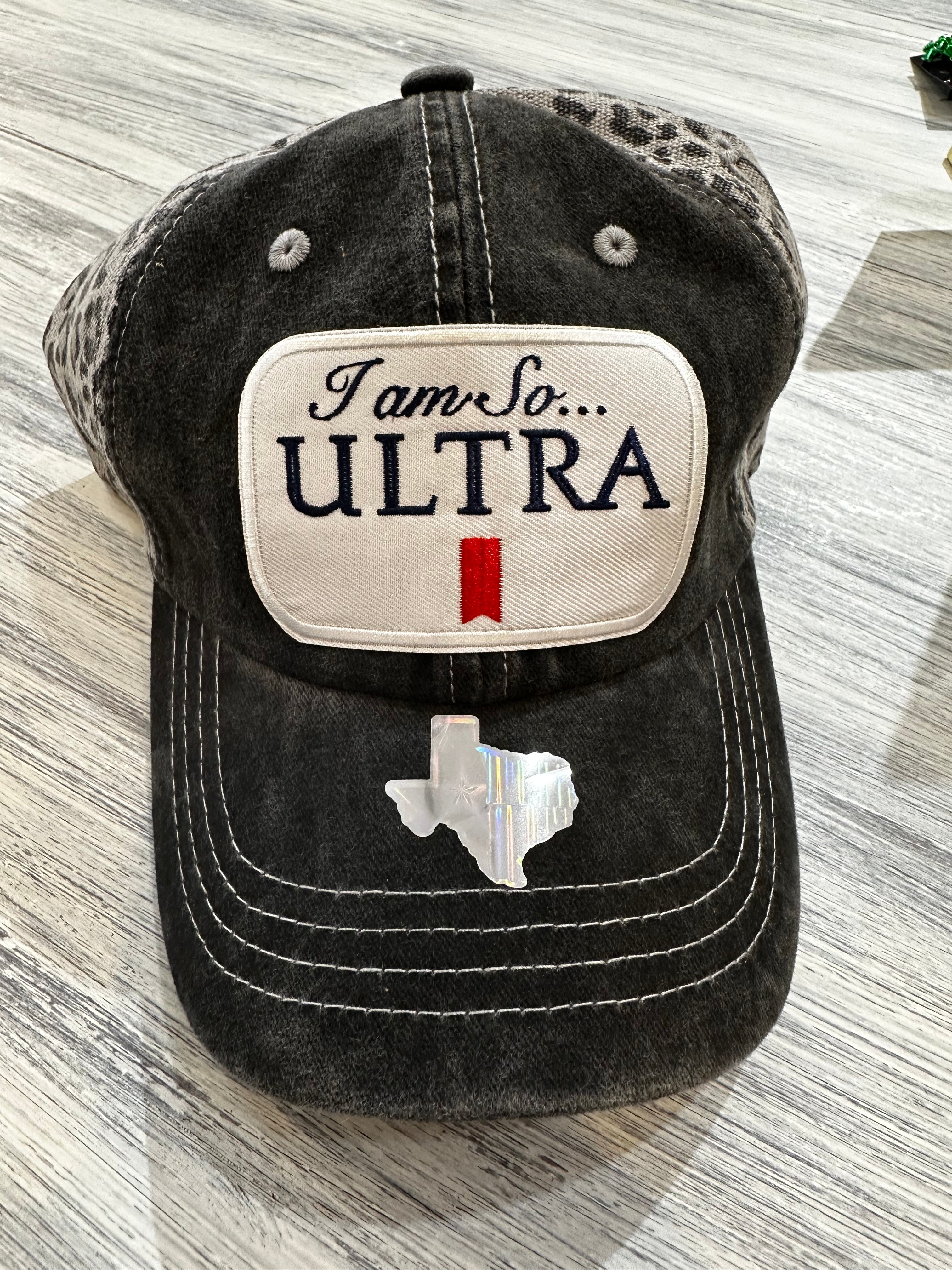 I am So ULTRA Baseball Hat More Colors