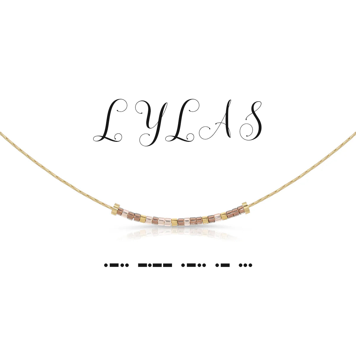 LYLAS  Dot & Dash Necklace