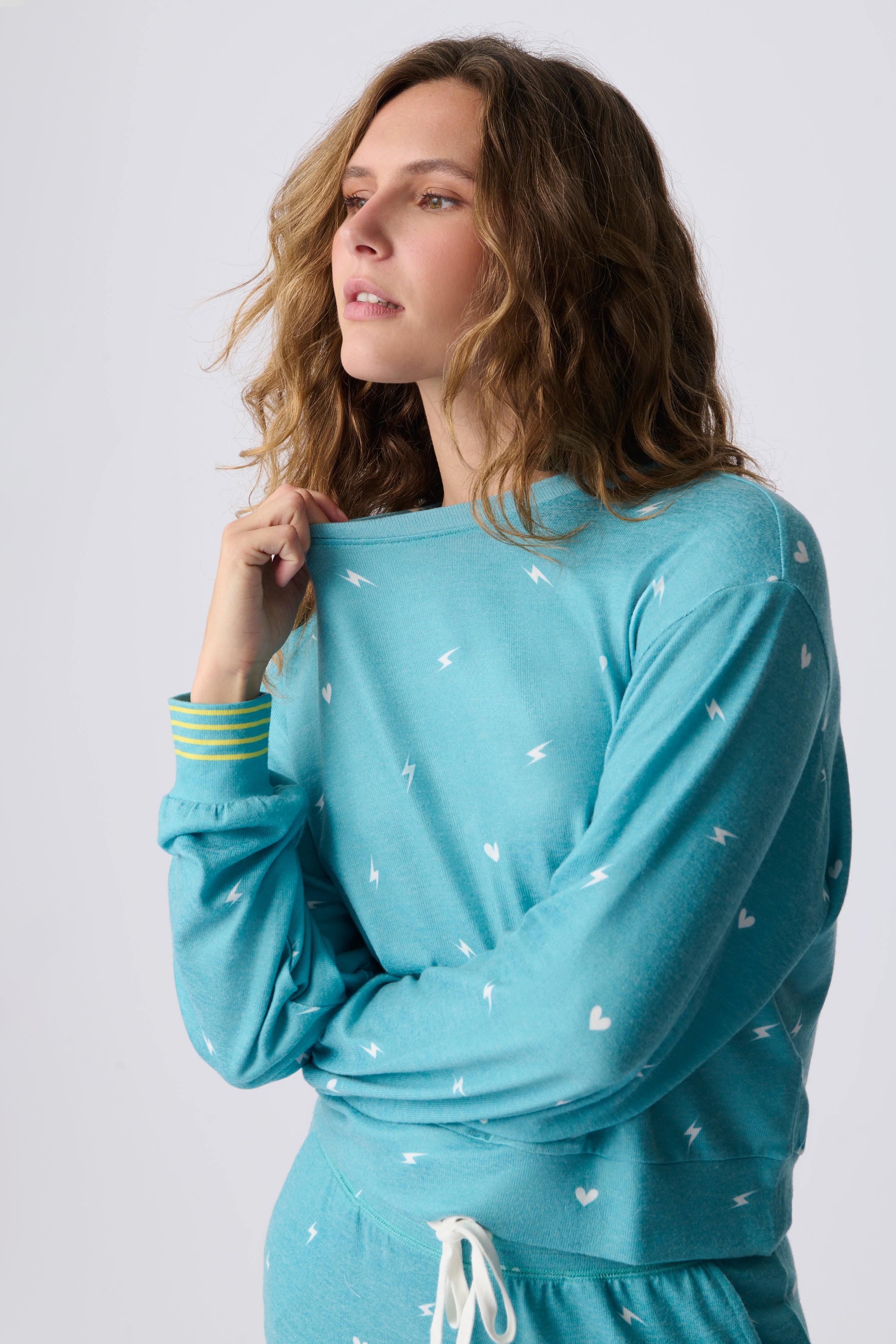 Electric Vibes Long Sleeve Top