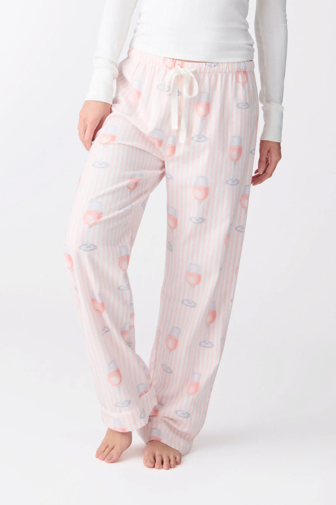 Rose All Day Flannel PJ Pant