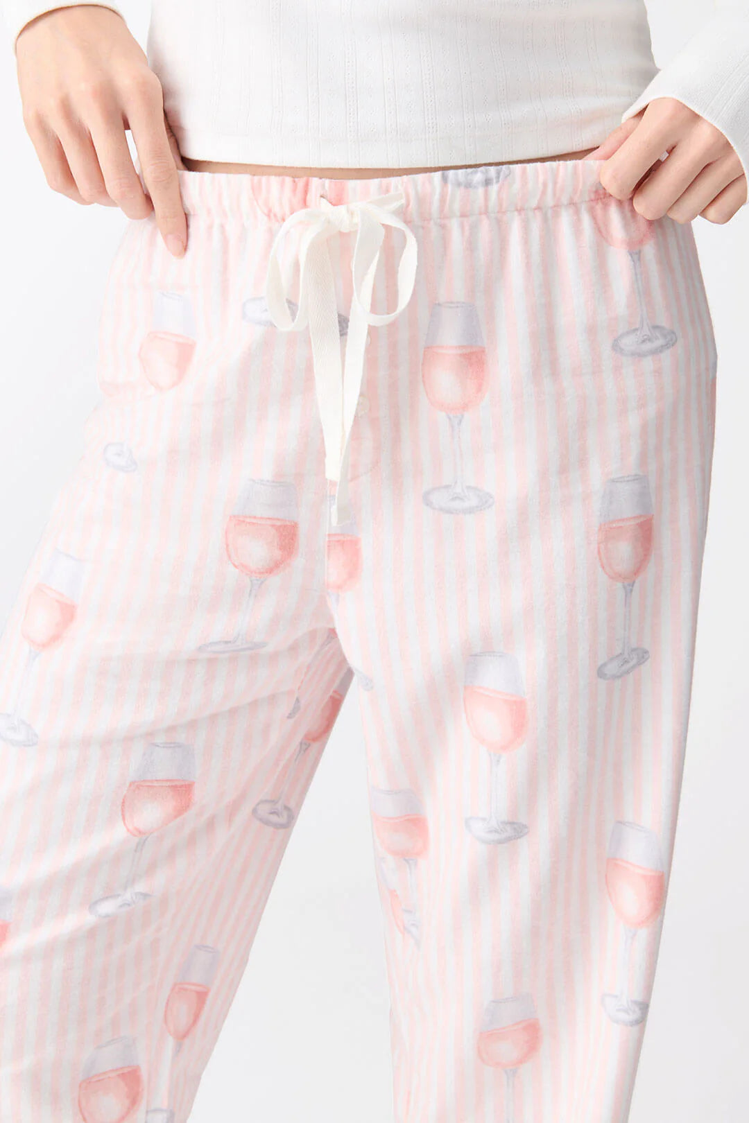 Rose All Day Flannel PJ Pant