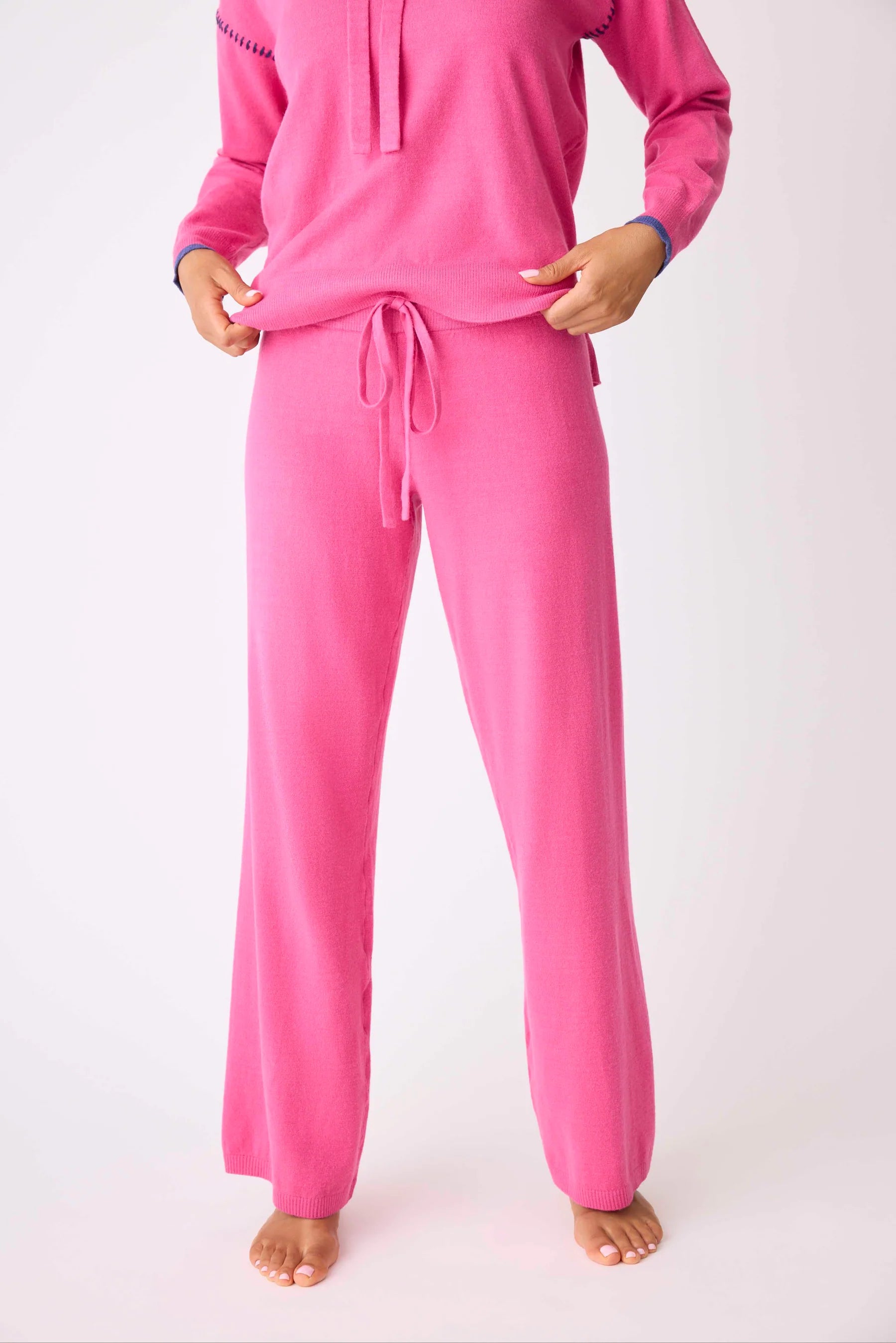 Sweater Weather Lounge Pant Fuchsia