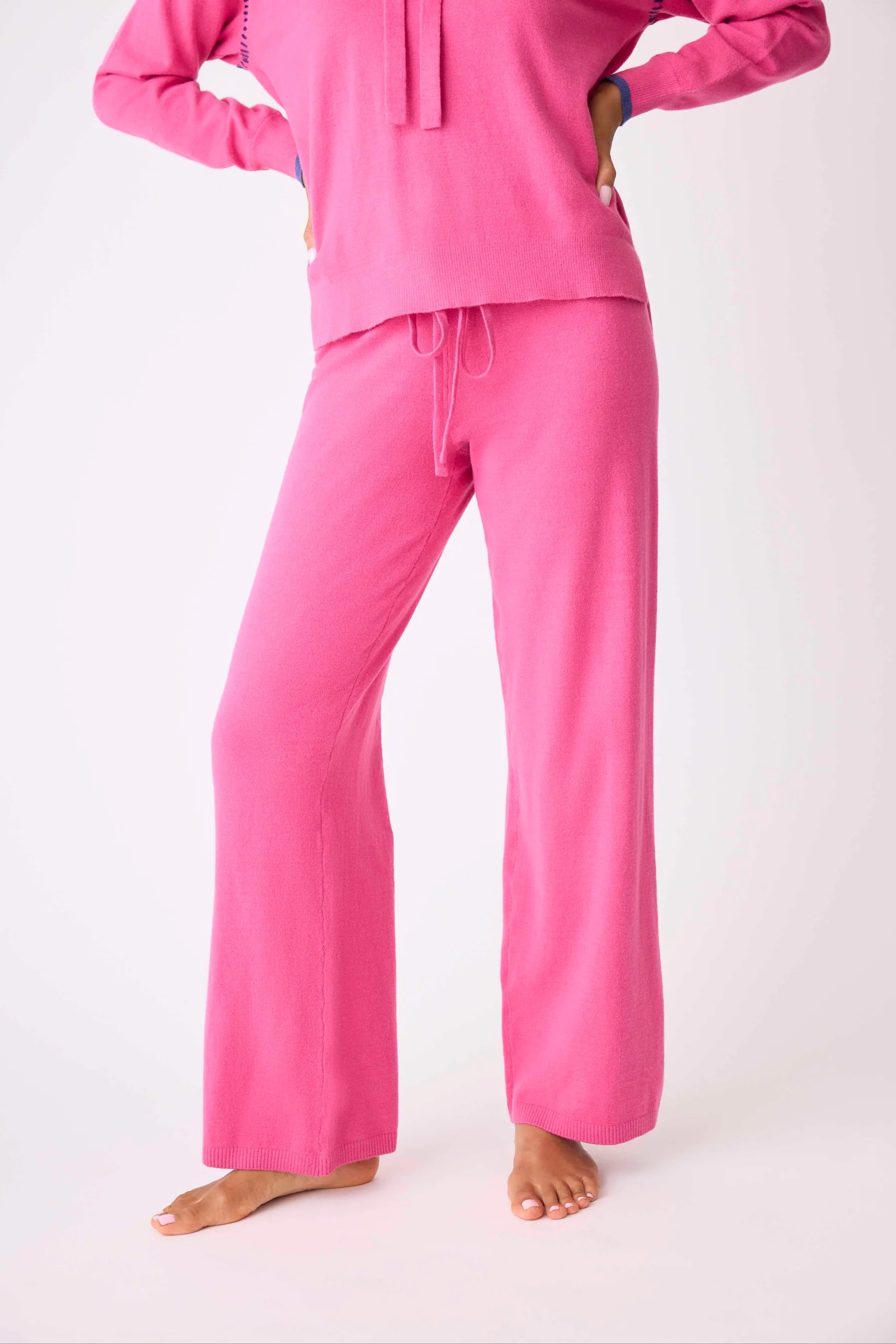 Sweater Weather Lounge Pant Fuchsia