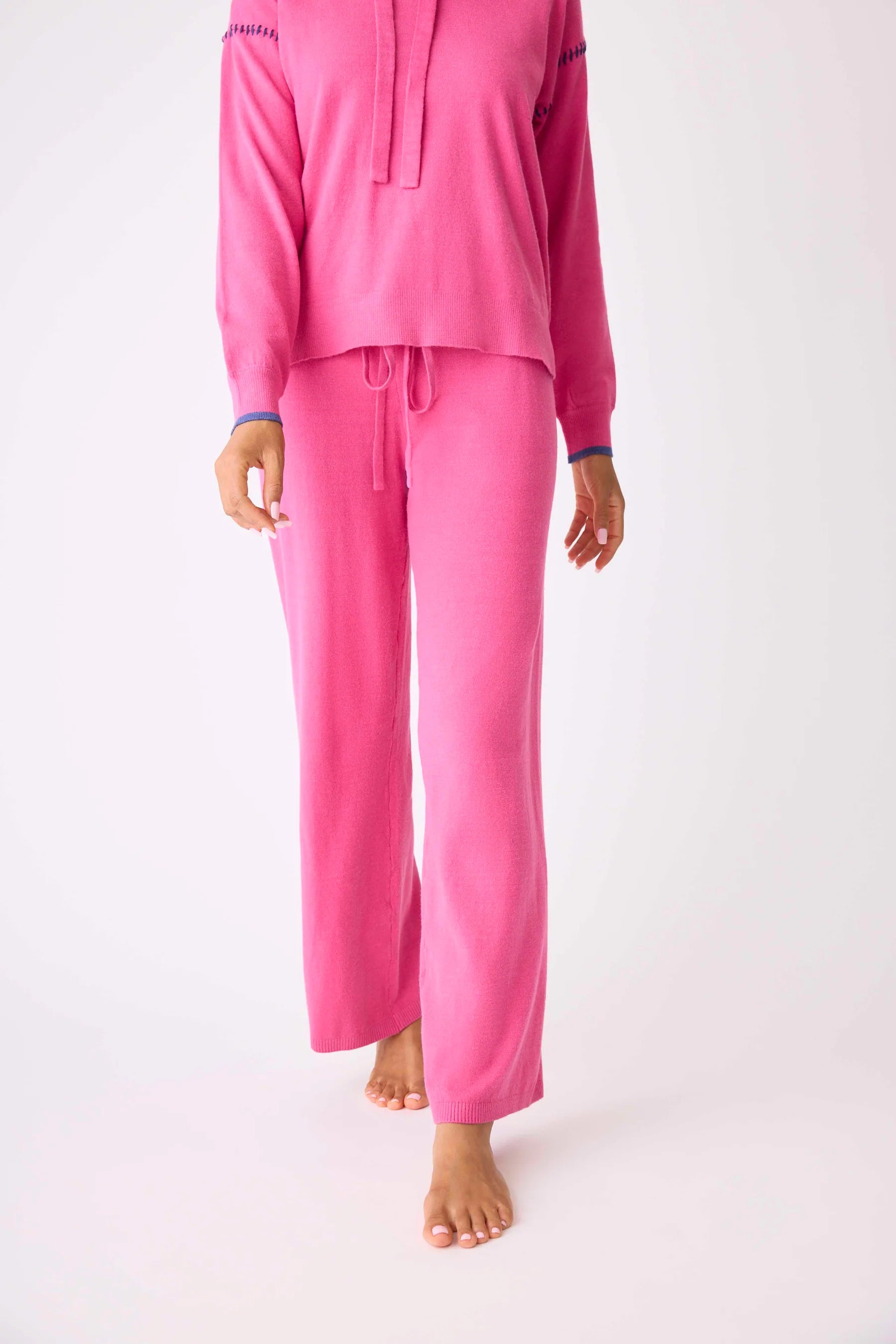 Sweater Weather Lounge Pant Fuchsia