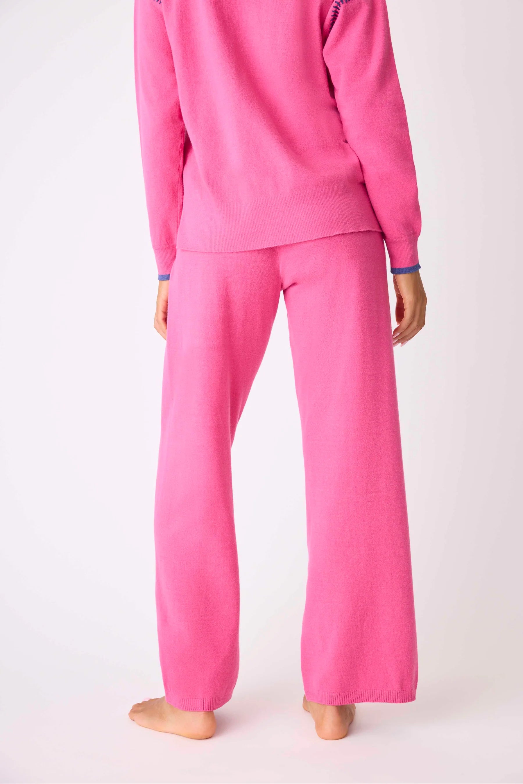 Sweater Weather Lounge Pant Fuchsia