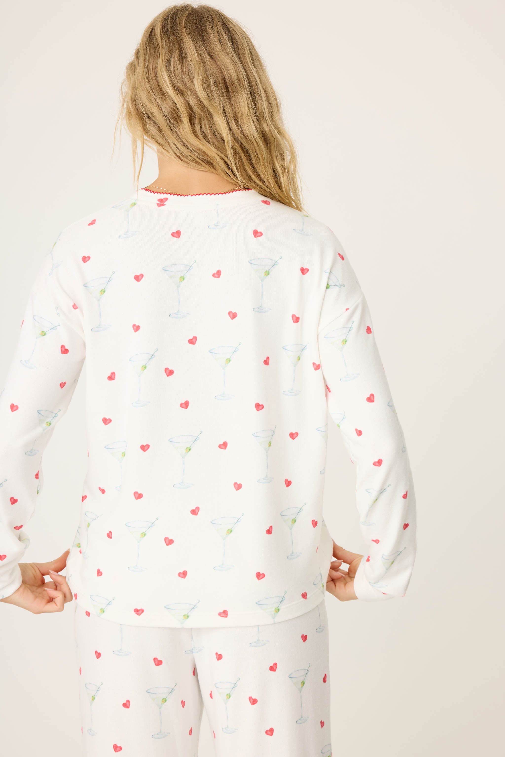 Holiday Happy Hour Long Sleeve Top