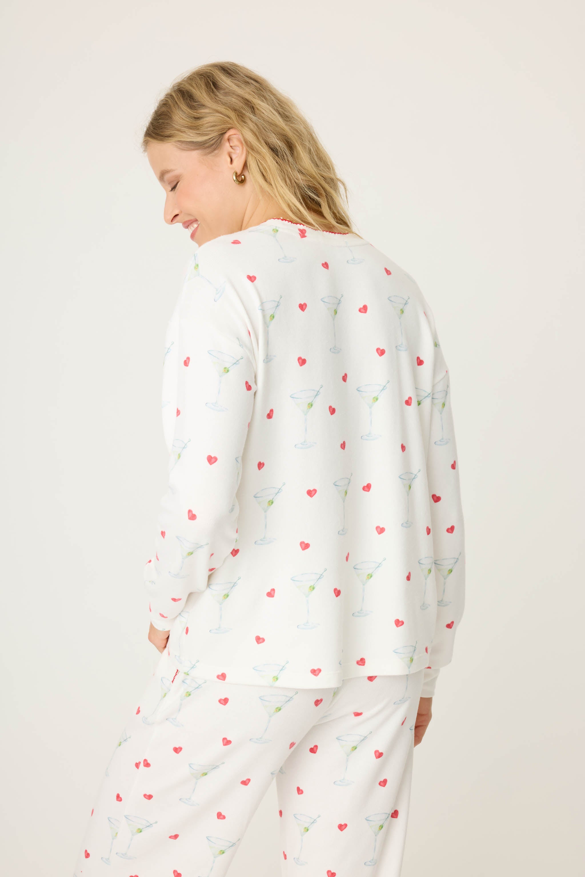 Holiday Happy Hour Long Sleeve Top