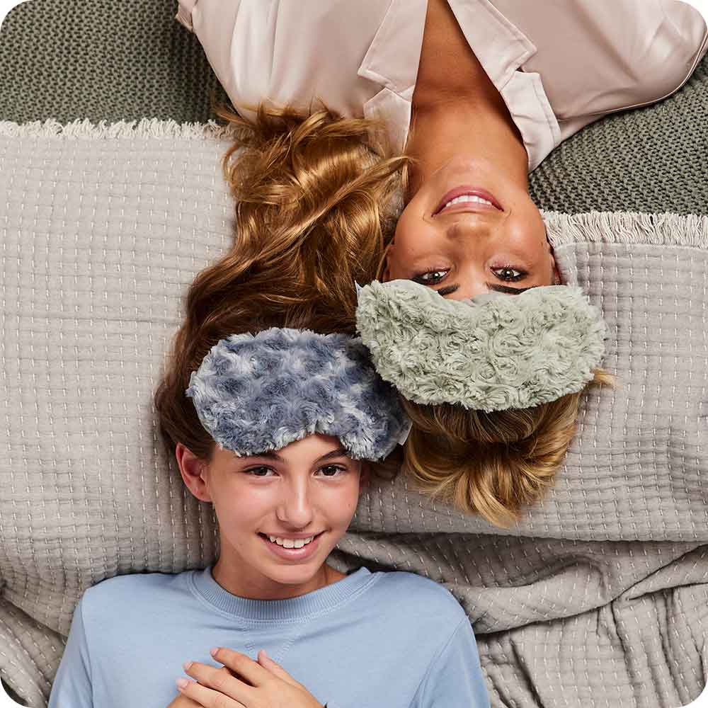 Warmies Eye Mask Curly Gray