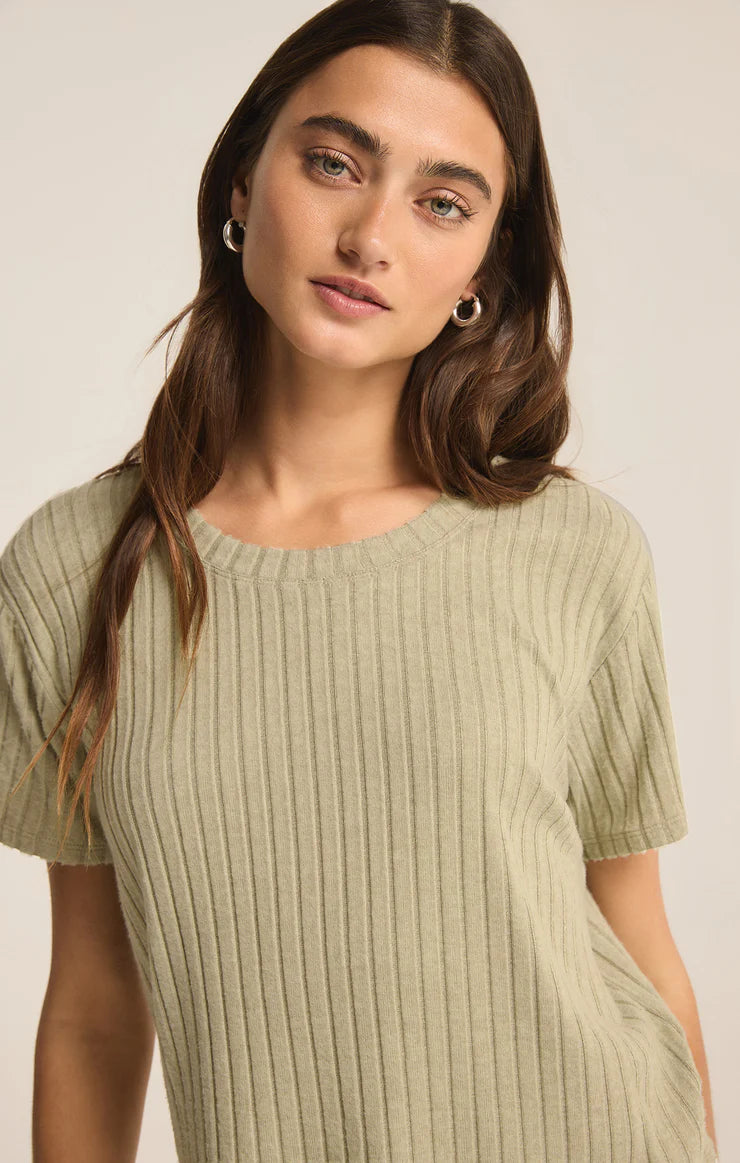 Sale So Soft Rib Tee Meadow