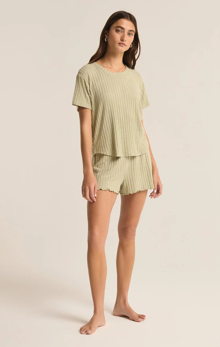 Sale So Soft Rib Tee Meadow