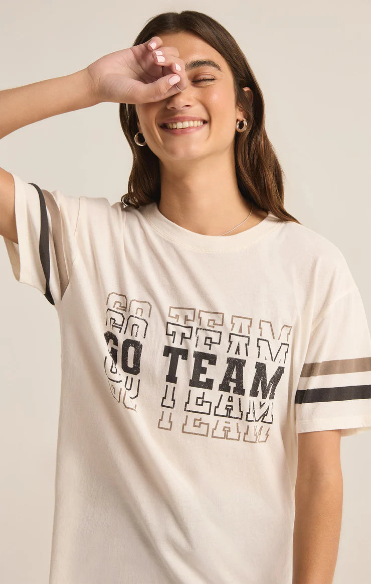 Go Team Boyfriend Tee Bone