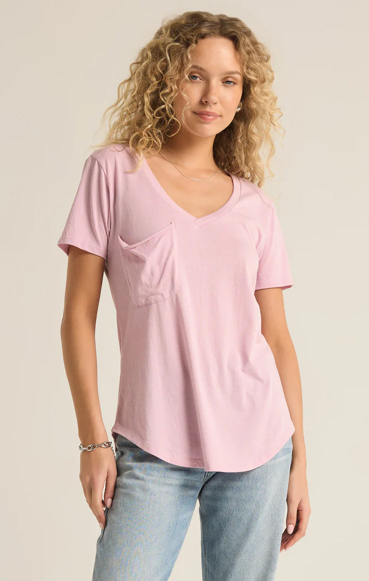 The Pocket Tee Sunset Mauve