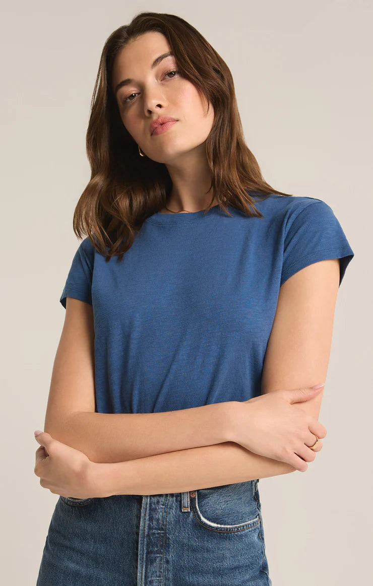 Sale Modern Slub Tee True Navy