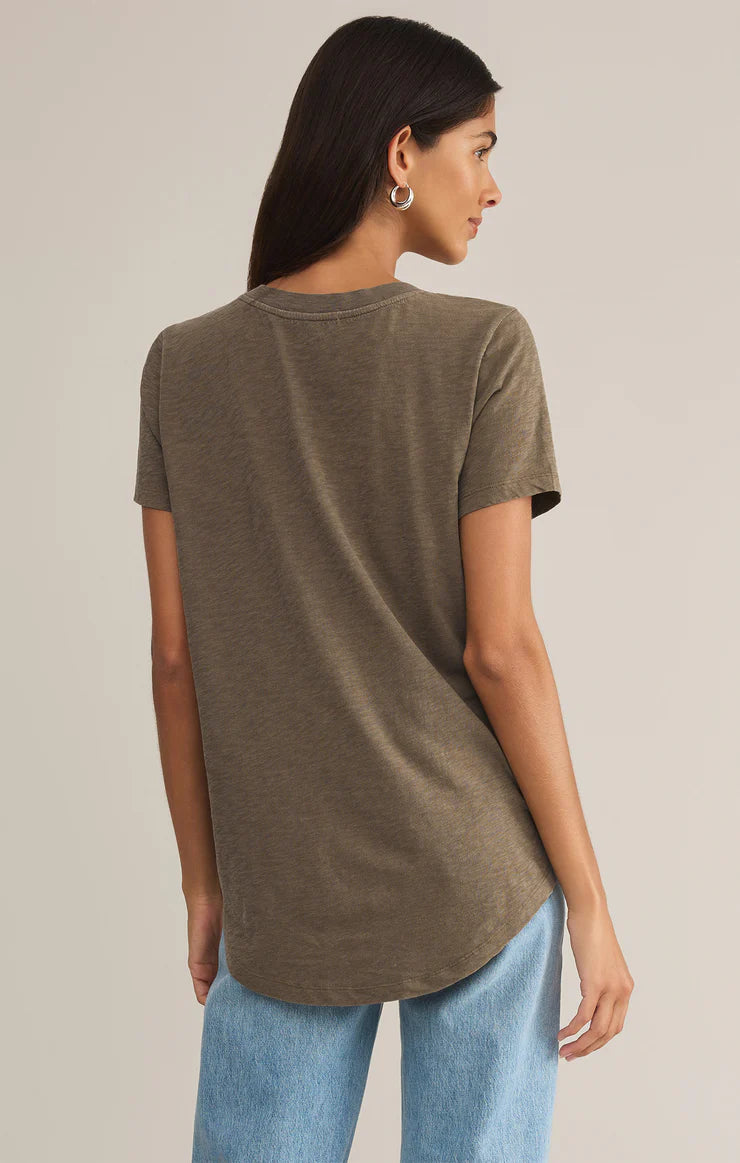 Asher V-Neck Tee Martini