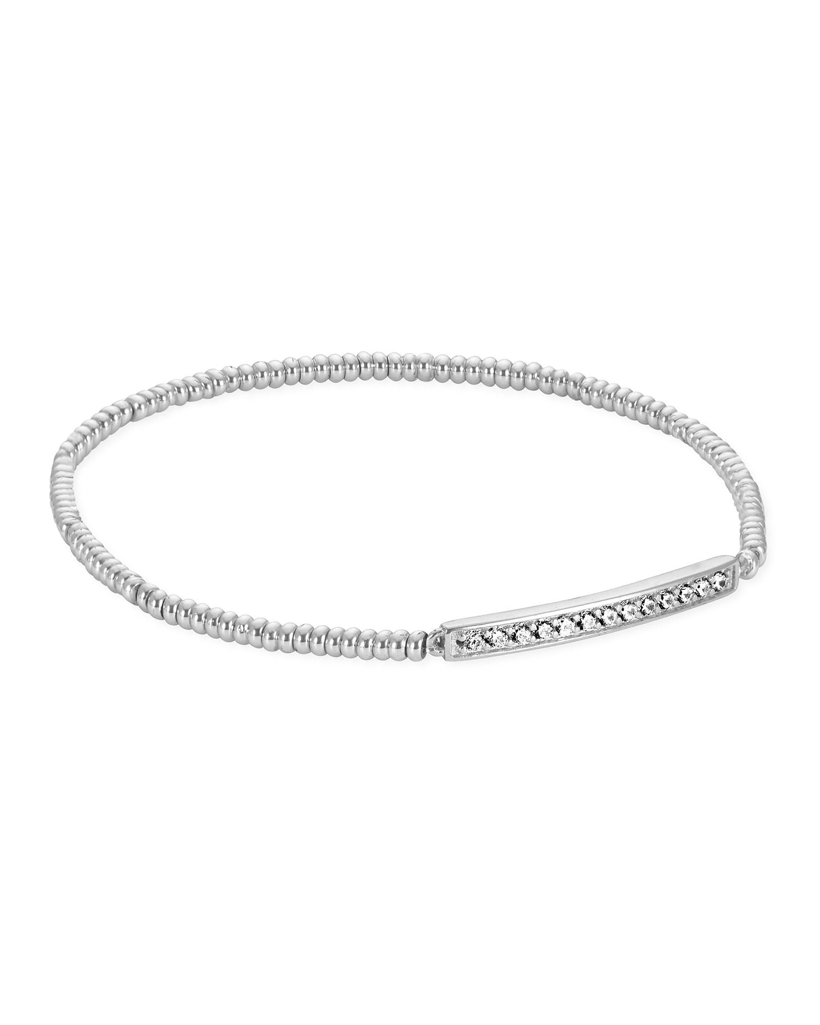 Addison Stretch Bracelet Silver