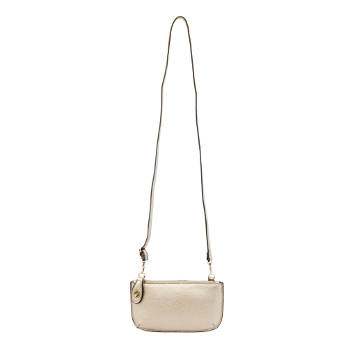 Metallic Pearl Crossbody or Wristlet Clutch