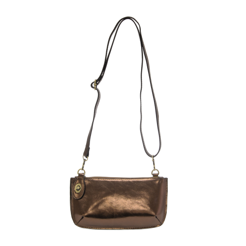 Copper Liquid Metal Crossbody or Wristlet