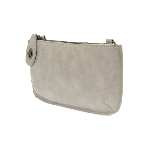 Silver Lux Crossbody or Wristlet Clutch