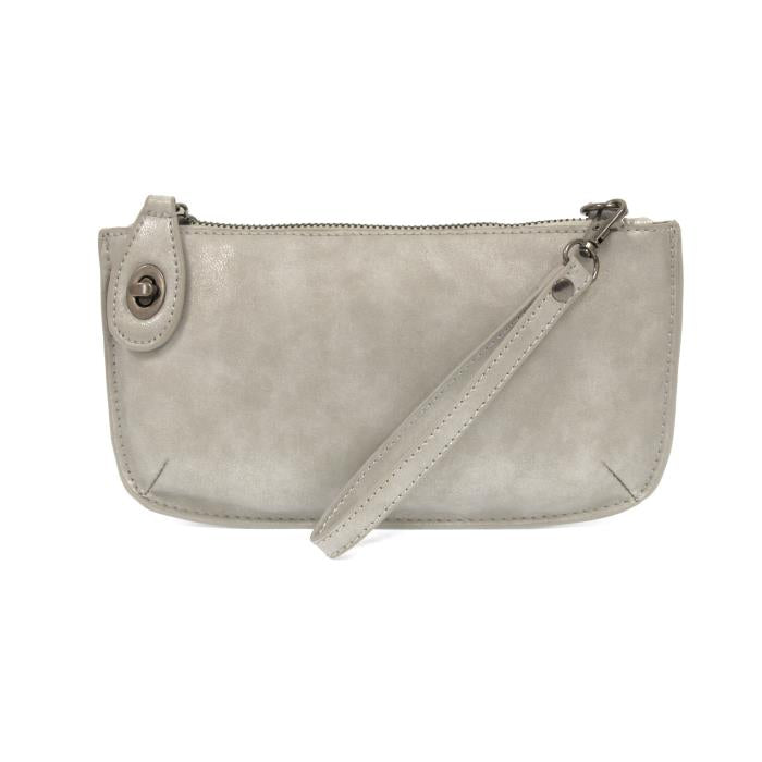 Silver Lux Crossbody or Wristlet Clutch