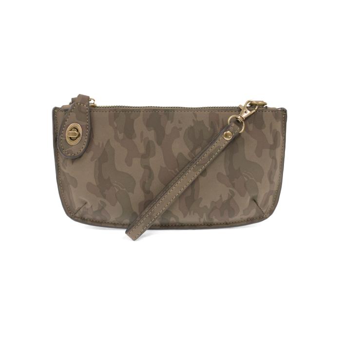 Dark Camo Crossbody or Wristlet Clutch