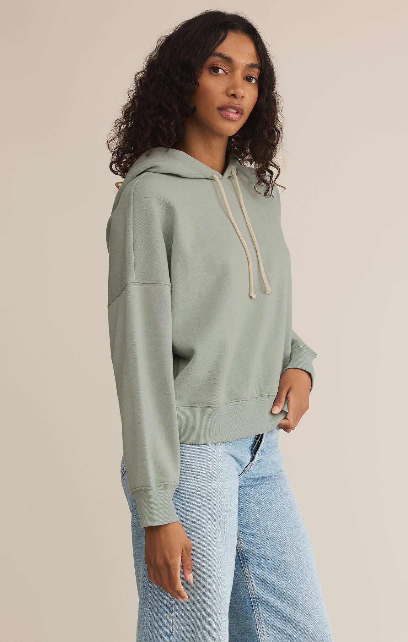 Infield Hoodie Sage Green