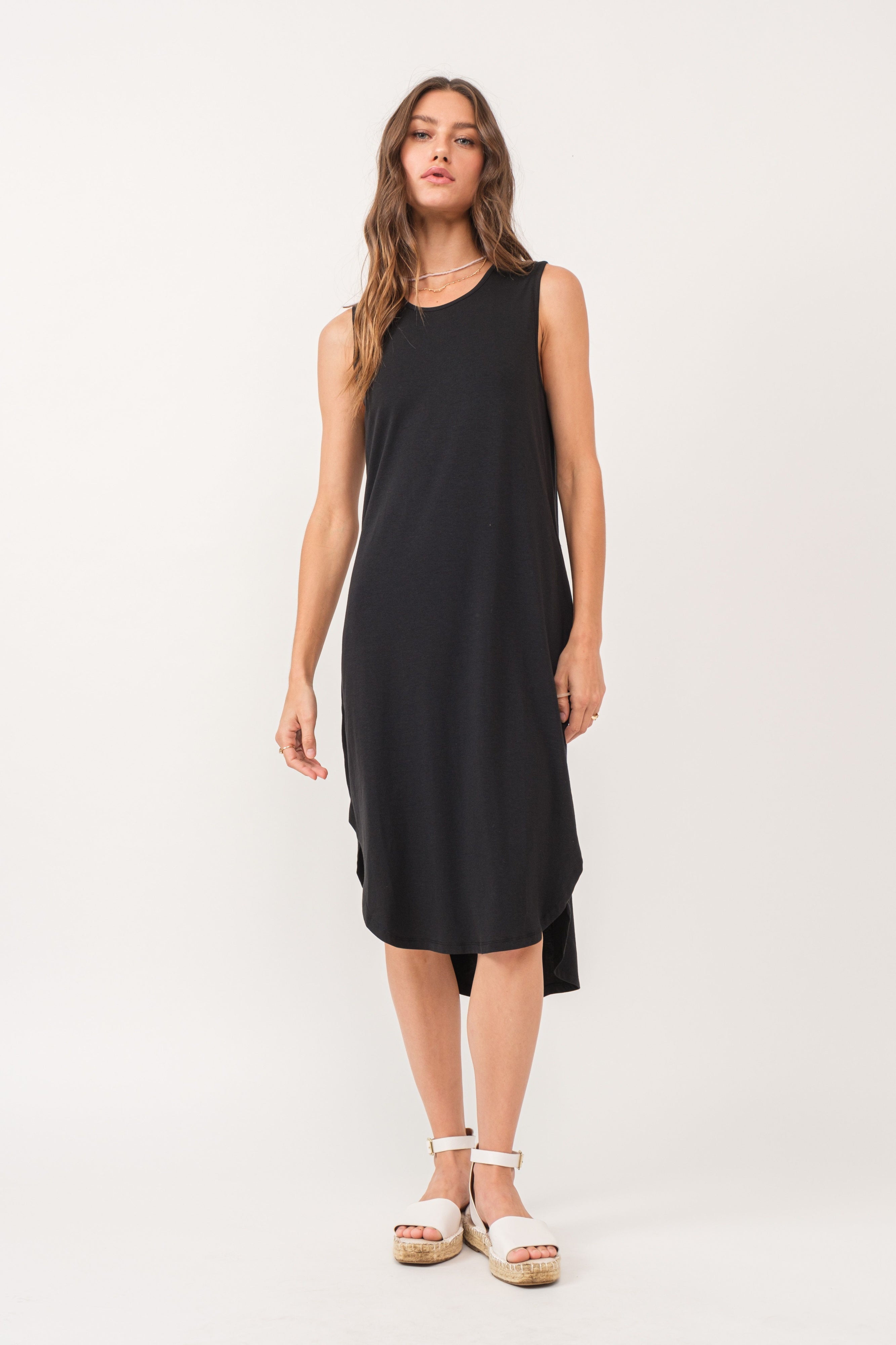 Sale Sheridan Midi Tank Dress Black