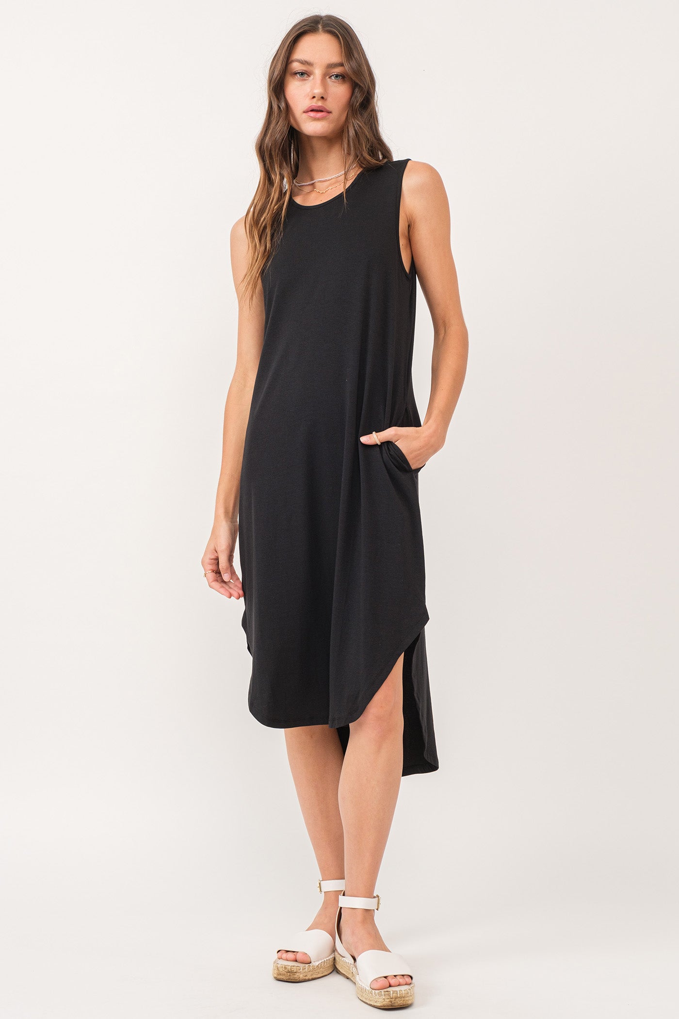 Sale Sheridan Midi Tank Dress Black