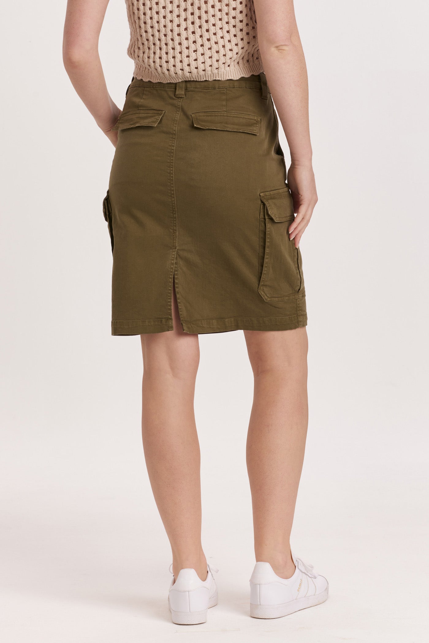 Midi Cargo Pocket Skirt