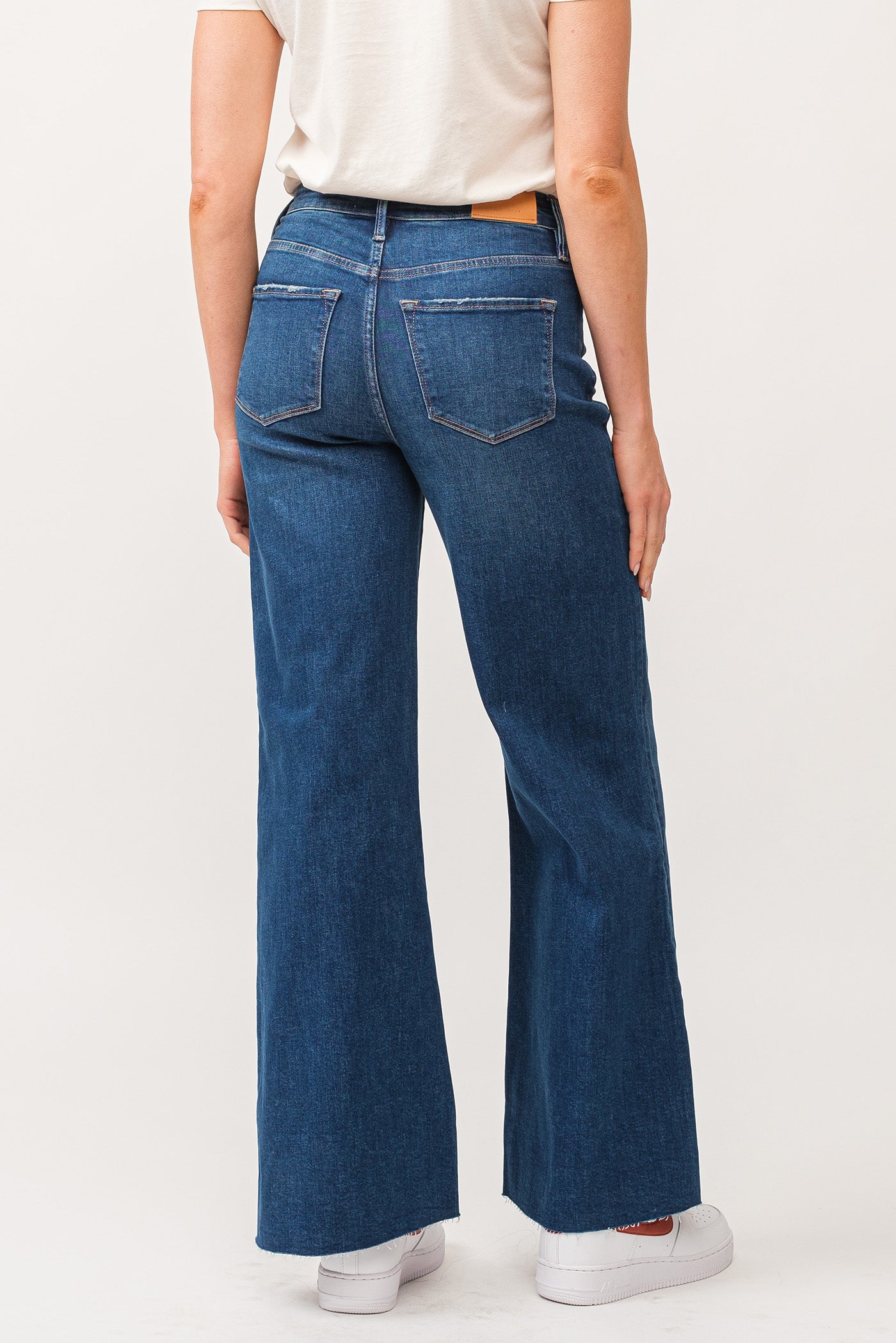 Fiona High Rise Wide Leg Jeans Borealis