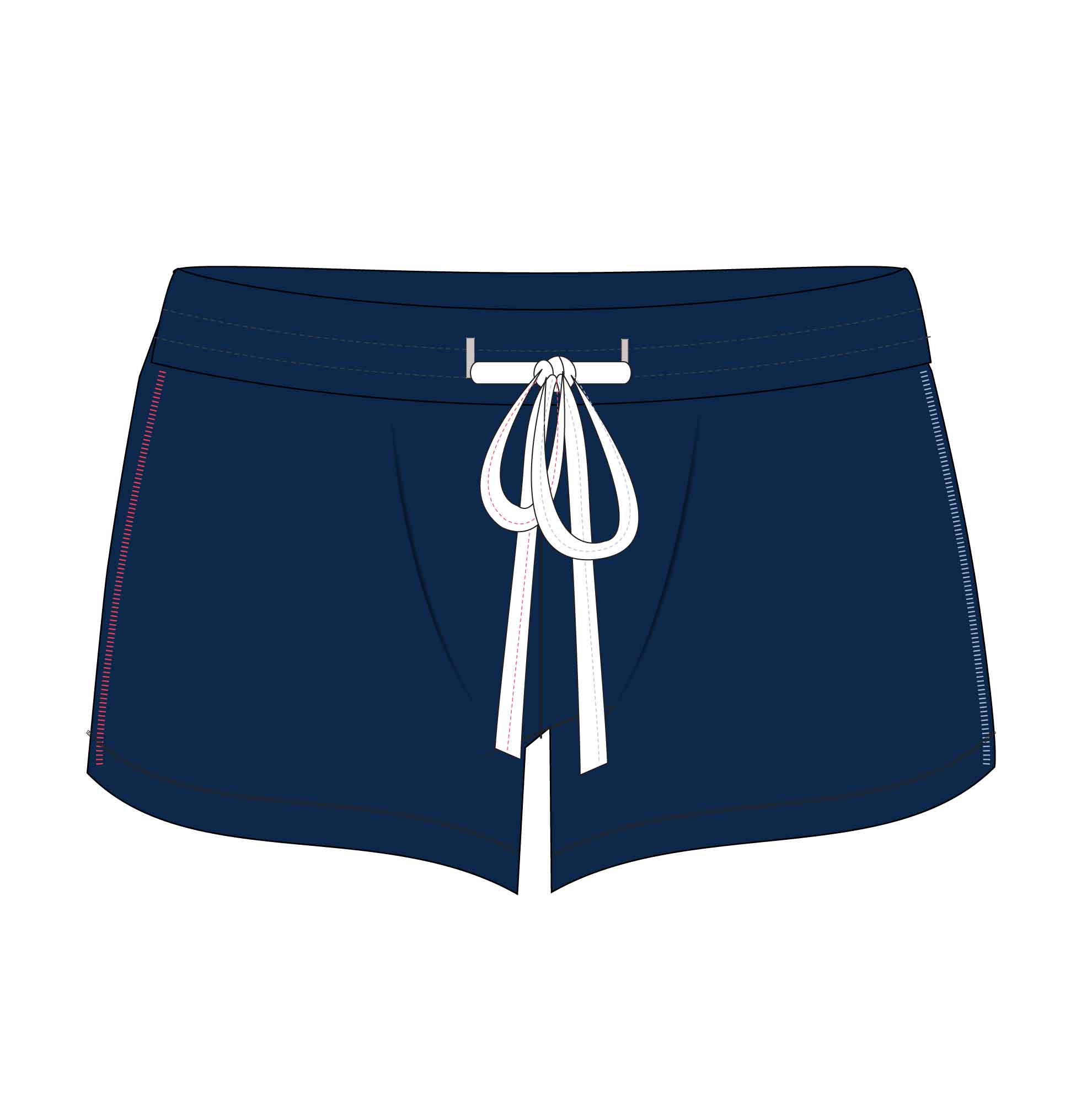 Sale Navy Peachy Shorts