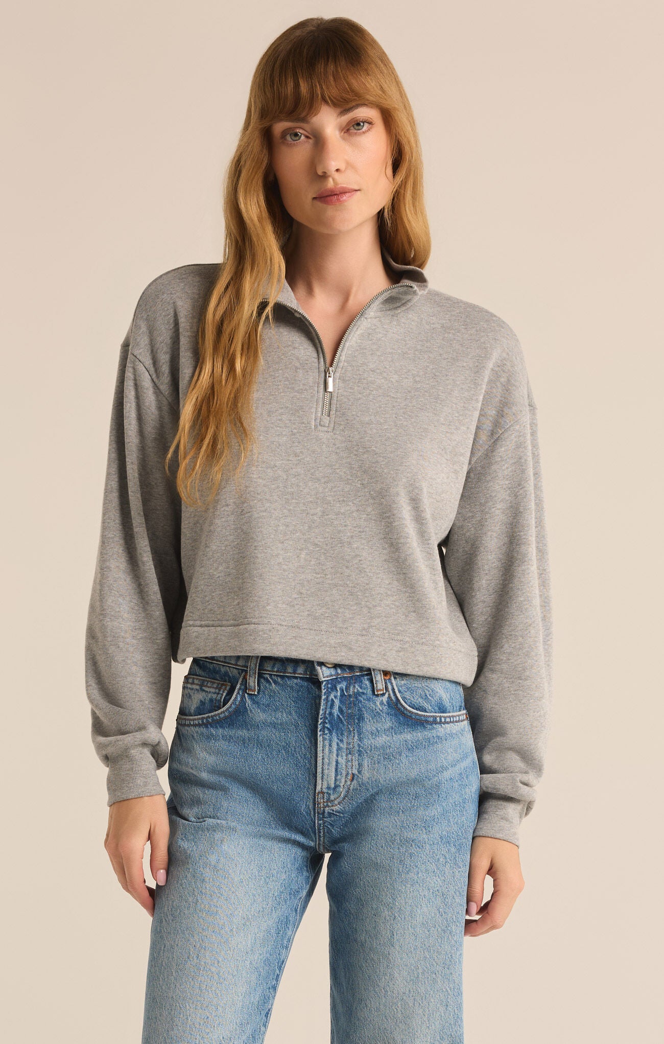 Feeling the Moment Sweatshirt Classic Heather Grey