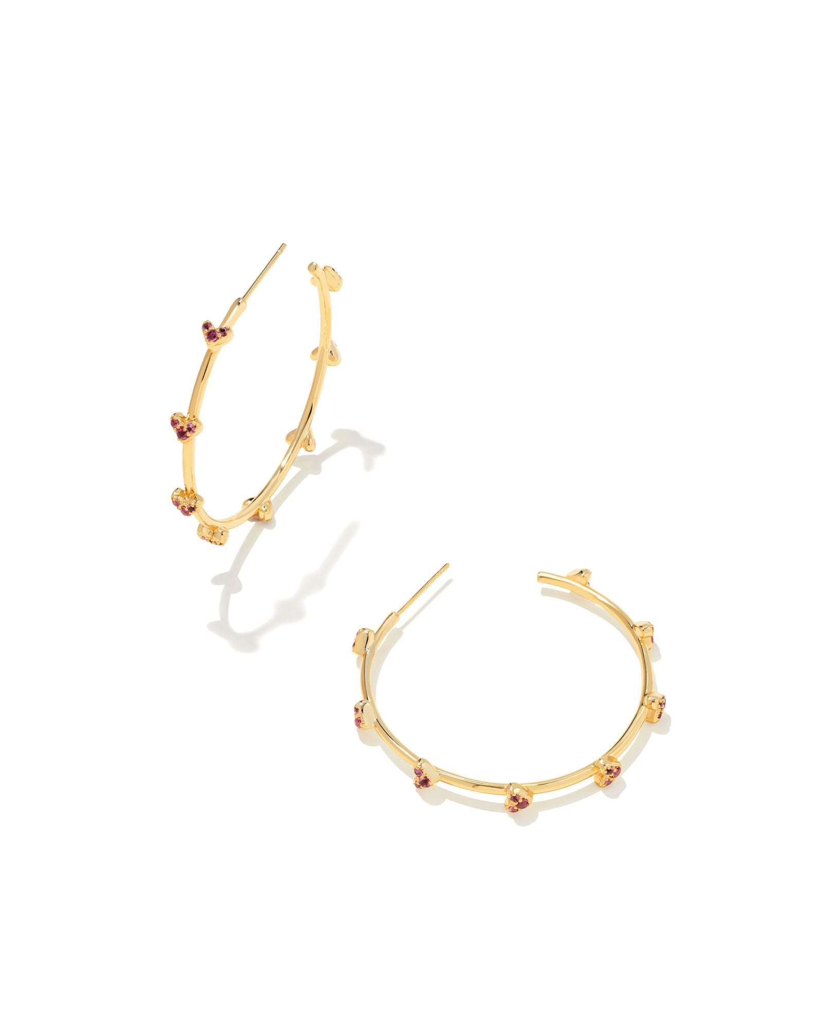 Mini Crystal Gold Huggie Hoop Earrings - Alamea– ke aloha jewelry